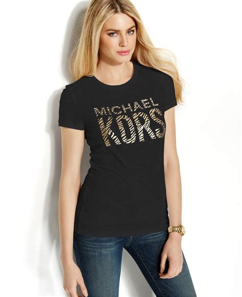 michael kors t shirt ladies|Michael Kors women's tshirt.